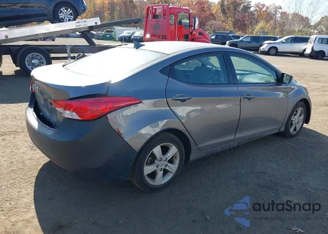 2011 Hyundai Elantra Gls z USA, uszkodzony, nr VIN 5NPDH4AE1BH060693